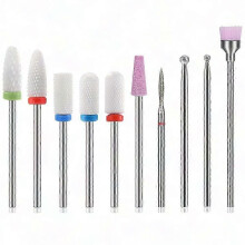 Cone-Shaped Nail Drill Bits for Cuticle Care and Nail Maintenance
