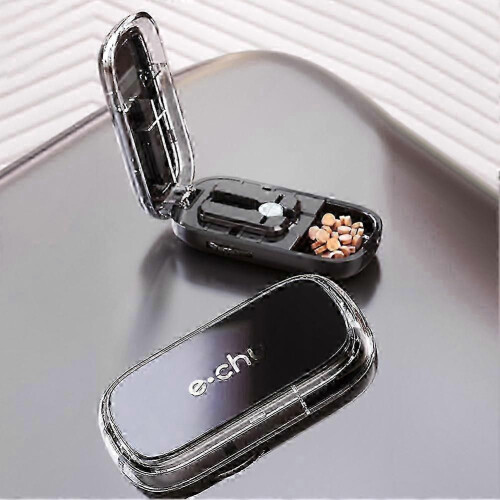 Adjustable Pill Cutter for All Ages - Precision Tablet Splitter with Alignment Guide 2