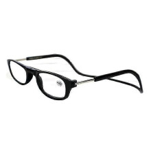 1.0 to 4.0 Magnetic Reading Glasses Front Snap Click Connect Neck Hanging Eyewear