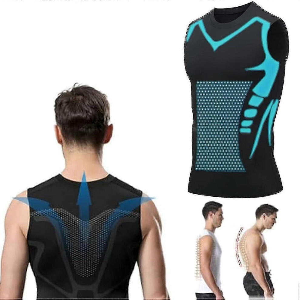 Menionic Tourmaline Posture Corrector Vest 2024 - Instant Posture Support for Women & Men
