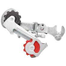 Silver Tone 3-7 Speed Rear Derailleur for Racing Bikes - Metal Bike Part