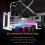 Universal Vertical GPU Holder PCIe 4.0 X16 Kit Riser ATX Case Black 3