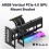 Universal Vertical GPU Holder PCIe 4.0 X16 Kit Riser ATX Case Black 4