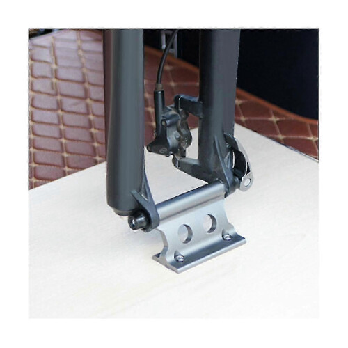 Bicycle Front Fork Quick Release Clip Dismountable Portable Cycling Clamp
