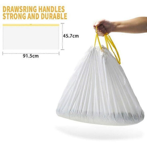 Cat Litter Box Liners, Extra 21 Count Jumbo Drawstring Bags 1