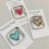 Κάρτα Pocket Token Glass Heart σε σχήμα αναμνηστικού δώρου - Αναμνηστικό καρδιάς 3