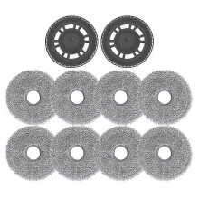 Supporto per mocio, vassoio e accessori compatibili con gli strumenti di pulizia.