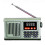 Radio Portable Emergency Recargable Ham Bluetooth Sound Box Green 1