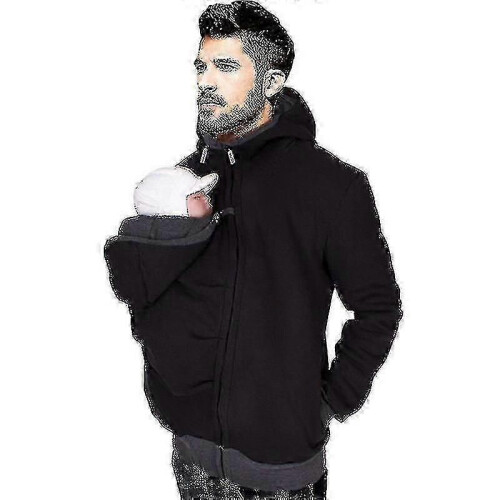 Πολυλειτουργικό μπουφάν Kangaroo Dad για άνδρες εγκυμοσύνης 3 σε 1