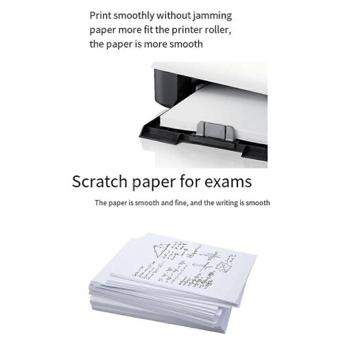 A4-formaat, printerpapier, wit printerpapier 8,27 x 11,69 inch. 2