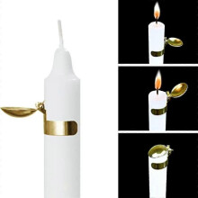 4/8 pezzi Spegnicandele automatico, strumento sicuro per spegnere le candele, compatibile con gli amanti