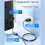 USB C Ethernet Card Multifunctional For Fast Speed Data And 4