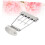 Plated Guitar Tailpiece Adjustable Bridge for DIY Guitarists Stable Tone Easy Installation 3