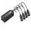 Extensor de Cabo de Rede DMX e Áudio XLR de 4 Canais, Extensor de Sinal de Rede DMX512 para Iluminação de Palco e Estúdio B 1