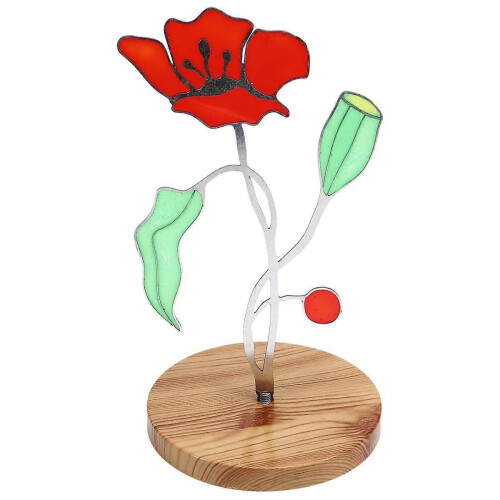 Suncatcher Stained Flower Table Decor Hostess Gift
