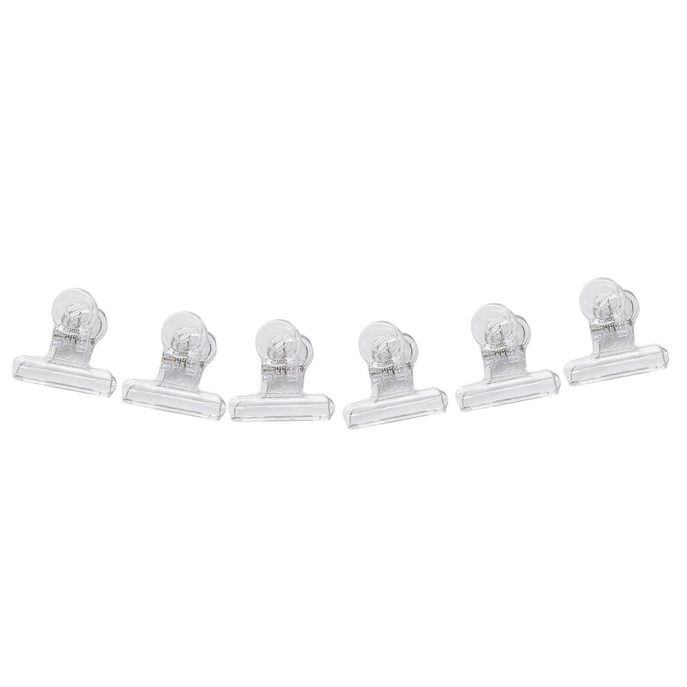 6Pcs/Set Rusian C Curve Nail Clips Tool Acrylic Nails Transparent