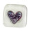 Κάρτα Pocket Token Glass Heart σε σχήμα αναμνηστικού δώρου - Αναμνηστικό καρδιάς 1