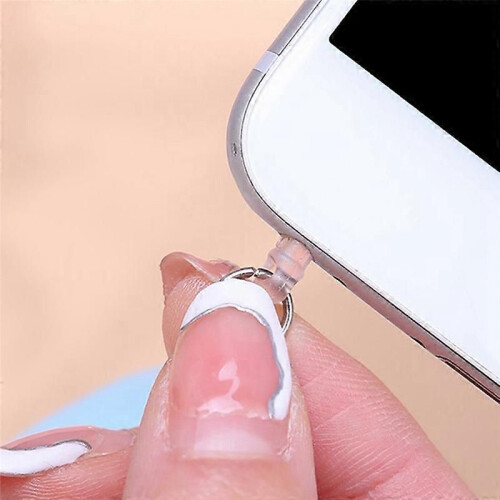 Love Heart Shape Phone Wipe Cloth Cleaning Glasses Tools Random Color 1