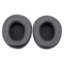 1 paar Eiwit Leer/Voetbal Mesh Ear Pad Oorkussens-Eiwithuid