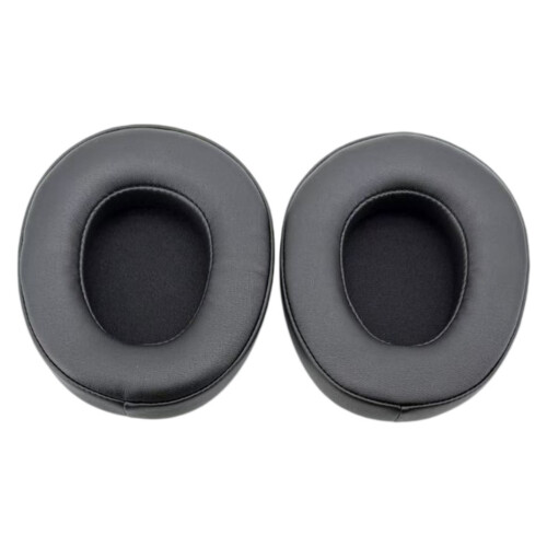 1 paar Eiwit Leer/Voetbal Mesh Ear Pad Oorkussens-Eiwithuid