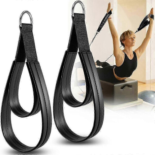 2 τεμάχια ιμάντες Pilates, διπλός αναμορφωτής βρόχου με δα 1
