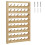 48 Spool Sewing Thread Stand,Wall Mount Sewing Thread Stand 1