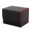 Side-Loading Card Box for Yugioh Card Holder 100+,Black Red 1