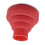 Silicone Collapsible Hair Dryer Diffuser Travel Portable Folding Blow Dryer Diffuser Attachment Red 3