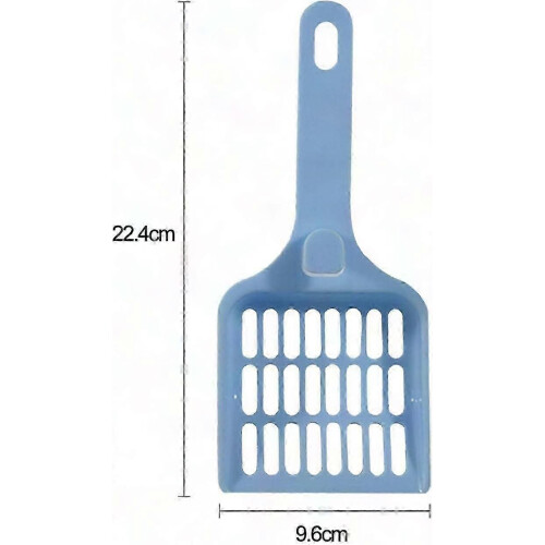 Durable Plastic Scoop for Cat Litter Box - Efficient Cleaning Tool 1