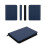 Game Card Book Card Side Loading Binder Game Zipper Card Red 4
