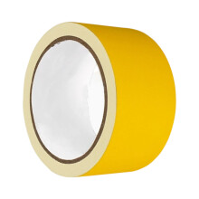 Bande Gaffer en tissu mat 50MM x 10M, pour équipement de-Jaune