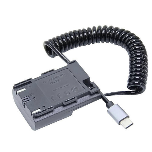Προσαρμογέας USB-C ACK-E6 DR-E6 LP-E6 LP-E6N Κιτ τροφοδοτικού εικονικής