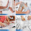 4-Piece Goniometer Set for Physiotherapy, 360-Degree Rotation 4