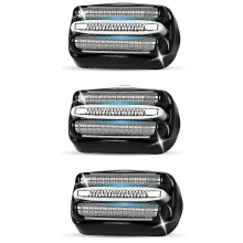 Set van 3 elektrische scheerkoppen 32B S3, compatibel met Braun Series 3 scheerapparaten, zoals de 3040s,