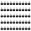 Twist Bottle Caps, 50Pcs 28-410 Squeeze Bottle Cap Replacement Caps 1