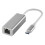 Typ-C till Ethernet-adapter för alla typer av bärbara datorer Silver 1
