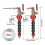 Dust Remover Water Sprayer for Cutting Machine, Dust-Proof 5M Pipe 3