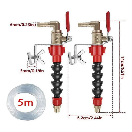 Dust Remover Water Sprayer for Cutting Machine, Dust-Proof 5M Pipe 2