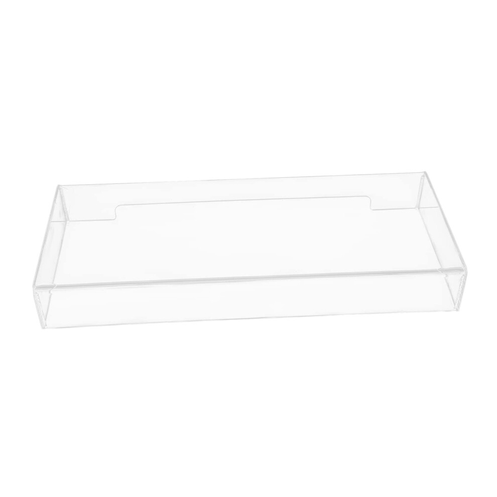 Acrylic Keyboard Cover Dustproof And Liquid Resistant Clear Protector For Desktop Home Office 9330225841159