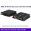 Extensor KVM compatible con HDMI a través de cable RJ45 Cat6 de 300 m, extensor Ethernet KVM USB, compatible 3