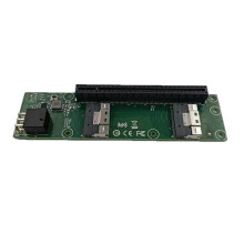 Κάρτα προσαρμογέα PCIe 5.0 X16 σε MCIO 8i, 2 θύρες X8 σε υποδοχή PCIe X16, ανυψωτής