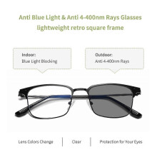 Blue Light Blocking Glasses Anti 4-400nm Rays Computer Gaming Glasses Computer Gaming Eyeglasses Lightweight Eyewear Frame