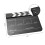 Ακρυλική ταινία Clapperboard Clapboard Ταινία Σκηνοθέτη Slate Cut Σκην 1