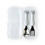 Baby Fork Spoon Plastic Handle Stainless Steel Tableware for Children Feeding Training Kitten (Grey) 1