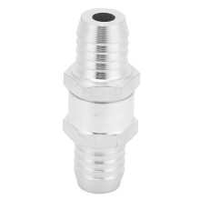 Válvula antirretorno universal de aleación de aluminio compatible con combustible, gasolina, aceite,