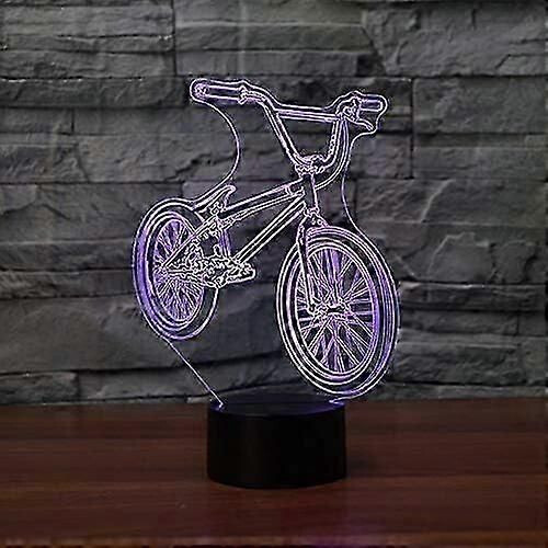 3D LED BMX Φως Νυχτός για Ποδηλασία - Επιτραπέζιο Φωτιστικό US 1
