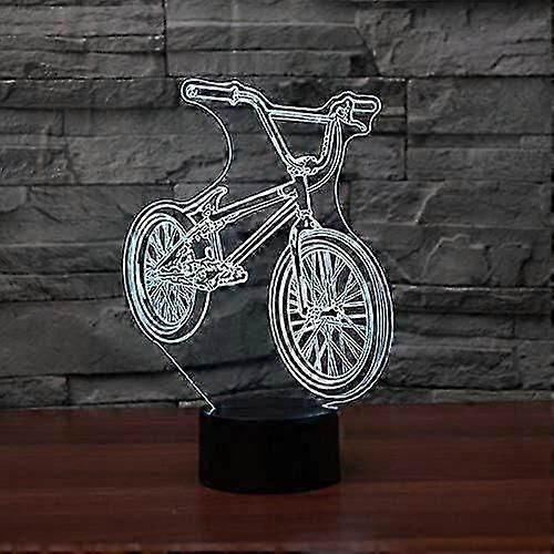 3D LED BMX Φως Νυχτός για Ποδηλασία - Επιτραπέζιο Φωτιστικό US 2