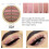 5 Χρώματα Glitter Matte Eyeshadow Powder Μακιγιάζ Eyeshadow Cosmetics Tool (N2) 1