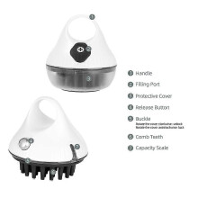 Washable Hair Nutrient Comb Scalp Solutions Applicator Hair Regrowth