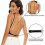 Wire Free Bralettes for Women - Seamless Low Back Backless Bras Comfortable Support 3